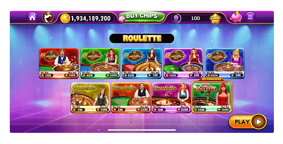 دانلود بازی رولت برای آیفون